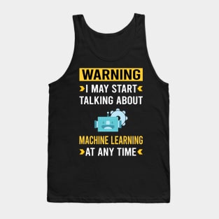 Warning Machine Learning Tank Top